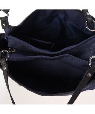 Y'SACCS 【Y’SACCS vous et】 横型3層トート ネイビー
