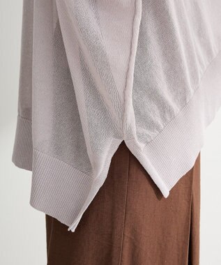 Green Parks ボックスゆったりカーディガンⅡ Light Gray