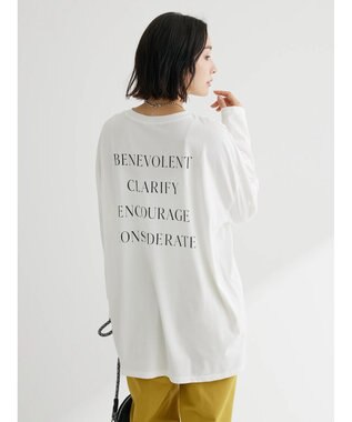 Green Parks シアーバックロゴチュニック