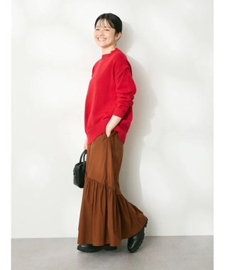 CRAFT STANDARD BOUTIQUE ガンジーニットプルオーバー Red