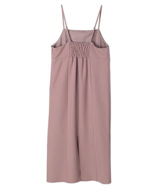 earth music&ecology バックスリットＩラインキャミワンピース Light Beige