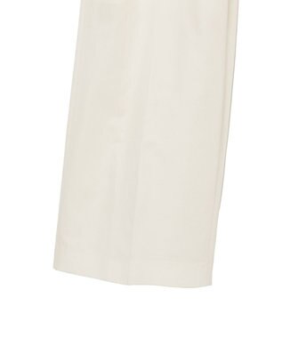 JOSEPH ソフトコットンシルク　ワイドトラウザーズ Ivory