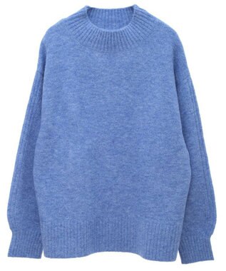 Green Parks ｆｕｗａっと　ニットプルオーバー Light Blue