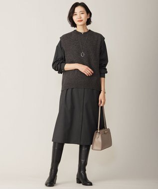 J.PRESS LADIES 【WEB限定カラーあり・2way・セットアイテム】ノーブルショルダー バッグ ベージュ系