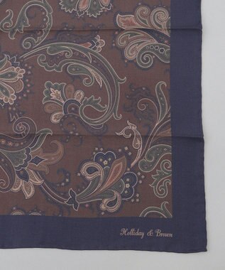 GOTAIRIKU 【Holliday & Brown】スカーフ ネイビー系8