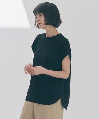 UNFILO BEAUTY FORM-T バックシャーリング Tシャツ ブラック
