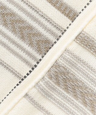 JOSEPH ABBOUD MOUNTAIN 【UNISEX】ジャガード柄 ZIPニット アウター アイボリー系7