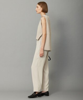 ICB L 【洗える】リサイクルポリエステルハイゲージ  ニットベスト トープ系