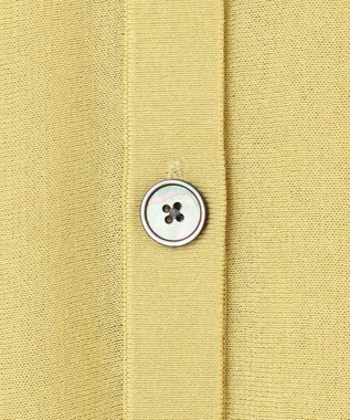 J.PRESS LADIES L 【洗える・抗菌防臭】COTTON ACETATE DRY バタフライスリーブ カーディガン ピスタチオ系