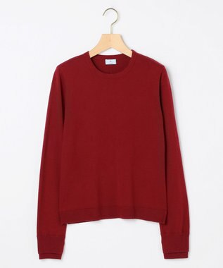 組曲 S ニューシックニットクルーネックプルオーバー レッド系