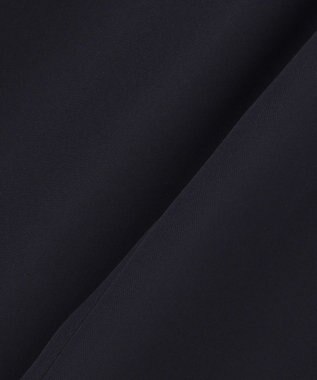 UNFILO 【ウエストゴム/セレモニー】ドライダブルクロス イージー ワイドパンツ ネイビー