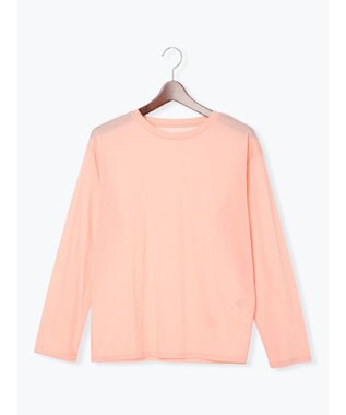 Te chichi 【雑誌掲載アイテム】シルケット天竺クルーネックロンT《2026 spring catalog item》 オレンジ