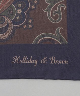 GOTAIRIKU 【Holliday & Brown】スカーフ ネイビー系8