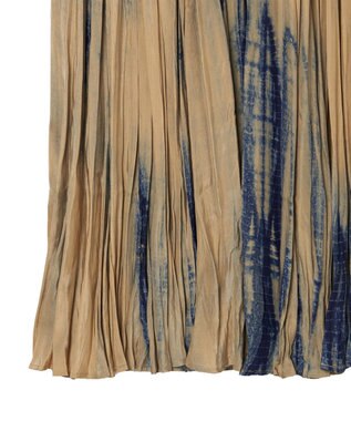 JOSEPH 【洗える】タイダイハボタイ　ロングスカート Desert/Navy