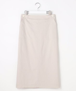 J.PRESS LADIES S 【人気素材】セルロースリネンストレッチ ナロー スカート 【WEB限定】ナチュラル系