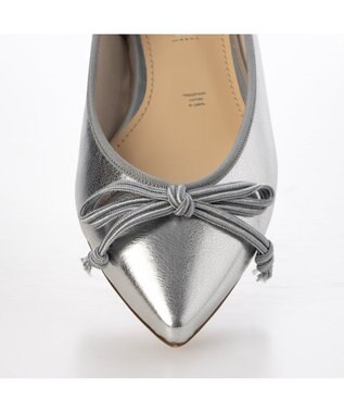 MODE ET JACOMO <MODE ET JACOMO>リボンバレエシューズ シルバー