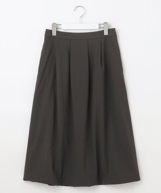 J.PRESS LADIES L 【洗える・撥水・接触冷感】アウトフィッター バルーン スカート グレー系