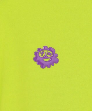 PW CIRCULUS 【MEN】【ストレッチ】ポケット モックネック シャツ ライム