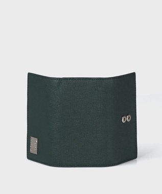 Paul Smith メタルクロップドロゴ キーケース ダークグリーン