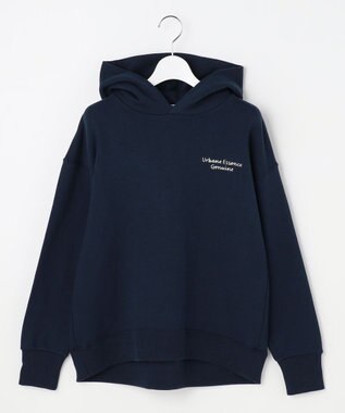 J.PRESS LADIES 【WEB限定】ロゴ裏毛 パーカー 【WEB限定】ネイビー系