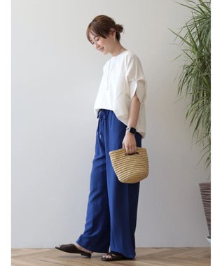 AMERICAN HOLIC ドルマン変形カットプルオーバー Off White