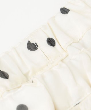 ANY KIDS ネコ×ドット スカート エクリュ