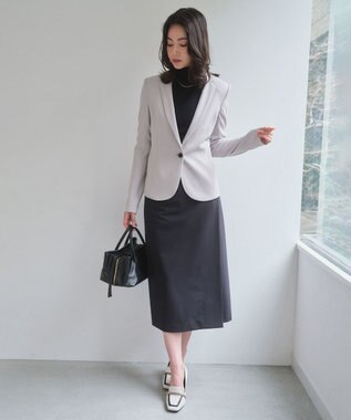 BEIGE， 【セットアップ対応】LUIZA / テーラードジャケット L.Grey