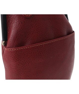 genten ミネルヴァキッコ 口金ショルダーバッグ ワイン