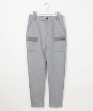 23区GOLF 【WOMEN】ダンボールニットパンツ 履き心地抜群でポケット付き！近所へのお出かけに◎ ライトグレー系