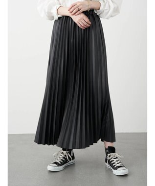 フェイクレザープリーツスカート Earth Music Ecology ファッション通販 公式通販 オンワード クローゼット