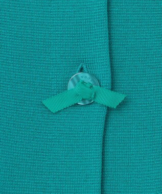 TOCCA 【洗える】PENTAGON KNIT カーディガン エメラルド系