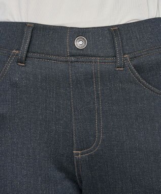 Tiaclasse 【洗える】デニムライク起毛ストレッチ ブラック