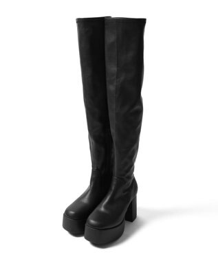 WEGO ニーハイブーツ ブラック