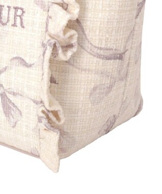 Maison de FLEUR ツイードリボンプリント2WayバッグM Pink