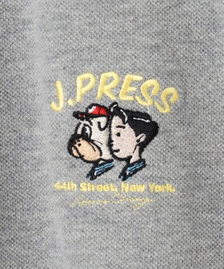 J.PRESS MEN 【AaronChang】【UNISEX】カノコ ポロシャツ ライトグレー系