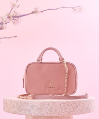 TOCCA 【八木アリサさん着用】WITH CLARISSE 2WAY NYLONBAG ミニボストンバッグ