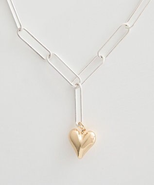 earth music&ecology ハートチェーンネックレス