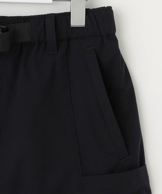 PW CIRCULUS 【高通気 / 軽撥水 / 軽量のDotAir 使用】【WOMEN】カーゴスカート ゴルフウェア レディース ブラック系