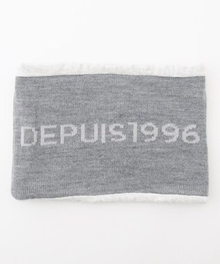 23区GOLF 【UNISEX】ニットネックウォーマー ライトグレー系