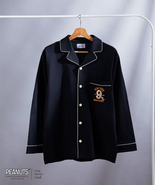 une nana cool MADE WITH PEANUTS 【綿100％】ハイゲージ天竺メンズパジャマ BL