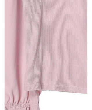 earth music&ecology スカラップビジュープルオーバー Pink