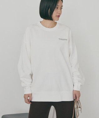 AMERICAN HOLIC Diner 裏毛プルオーバー Off White