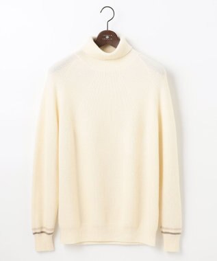 JOSEPH ABBOUD MOUNTAIN 【SPACE／UNISEX】ピュアカシミアアンダイド タートルネック