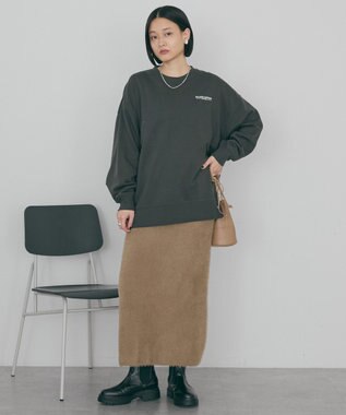 AMERICAN HOLIC Diner 裏毛プルオーバー Charcoal Gray