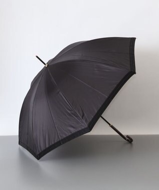 AURORA Beaurance （ビューランス）ストライプリボン雨傘（長傘） ブラック