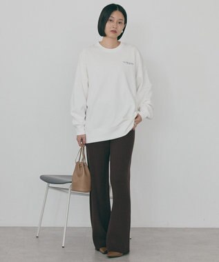 AMERICAN HOLIC Diner 裏毛プルオーバー Off White