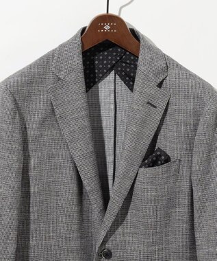 JOSEPH ABBOUD 【キングサイズ・軽量/ストレッチ/清涼感】ハイパワードライストレッチ ジャケット ライトグレー系3