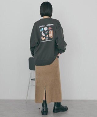 AMERICAN HOLIC Diner 裏毛プルオーバー Charcoal Gray