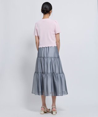 TOCCA LITTLE RIPPLES ニットトップス ピンク系