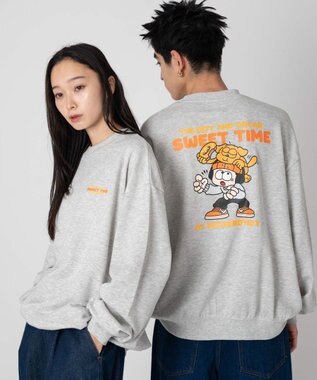 WEGO 【ユニセックス着用ITEM/SMLサイズ展開】アソートグラフィックプルオーバー2 柄44